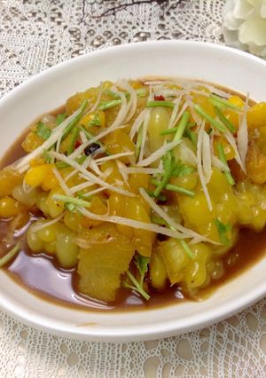 豆腐乳涼拌苦瓜 的食譜成品照片