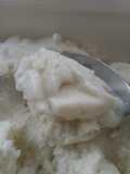 Glace banane au kéfir