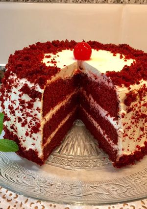 Una foto de Tarta Red Velvet