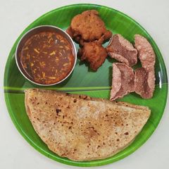 A picture of Puran poli.