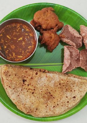 A picture of Puran poli.