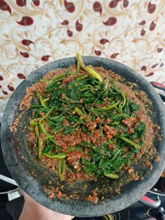 Foto resep Pecel kangkung