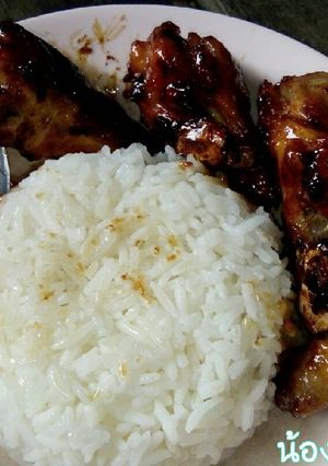 รูปของ ไก่ทอดหมักซอสน้ำผึ้ง🍴☺
