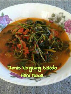 Foto resep Tumis kangkung balado