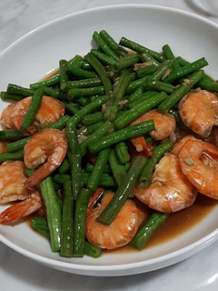 Foto resep Tumis Udang Kacang Panjang