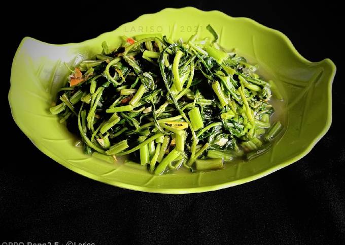 Tutorial Membuat Resep Tumis Kangkung