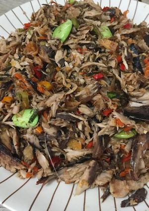 Foto resep Suwir tongkol pete mercon