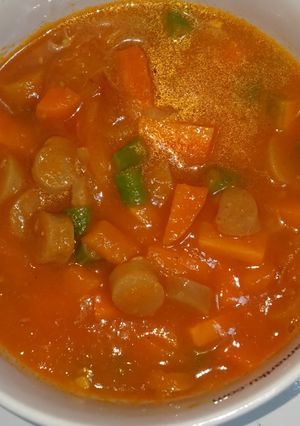 Foto resep Sup Merah Belanda