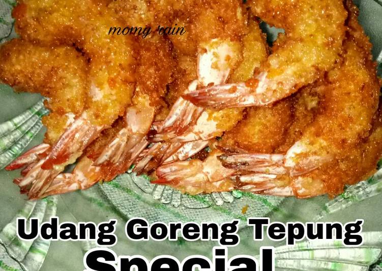 Resep Udang Goreng Tepung Spesial, Lezat