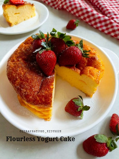 Foto resep Flourless Yogurt Cake