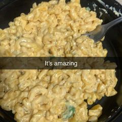 A picture of Ultimate Mac n cheese.