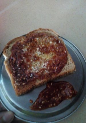 A picture of Bread Pizza.