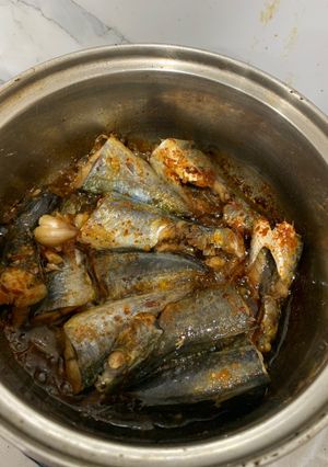 Hình của món Cá mục kho kẹo(khô).