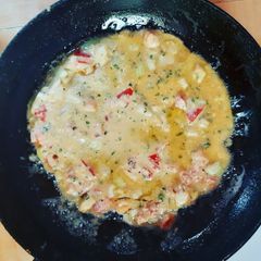 A picture of Vegan Besan Chilla-First Try.