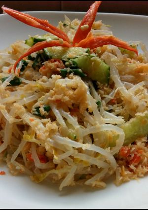 Foto resep Vegetables salad with coconut dressing atau lebih dikenal dengan sayur gudangan/ urap