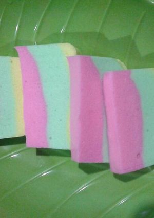 Foto resep Puding busa pelangi