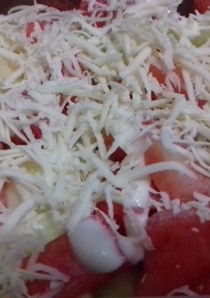 Foto resep Salad Buah Pengiritan 😂