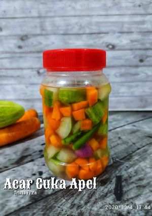 Foto resep Acar timun wortel (cuka apel)