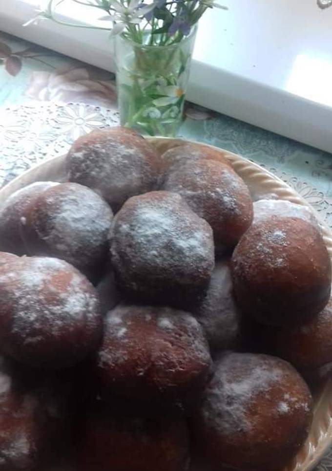 Пончики Вишня в шоколаді
