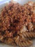 Fusilli alla Bolognese