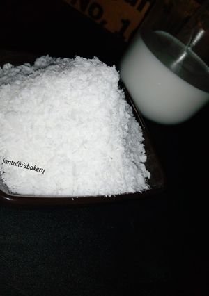 A picture of 2 in 1 coconut recipe.