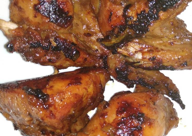 Cara Membuat Ayam bakar madu 🍗(teflon) yang Enak Banget!
