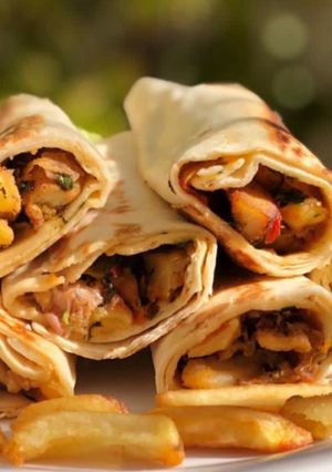 صورة لوصفة الشاورما المنزلية 🌯