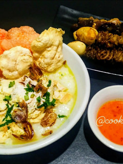 Foto resep Bubur Ayam Khas Cirebon Cara Rice Cooker/Magic Com