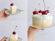 A picture of egg white cakes