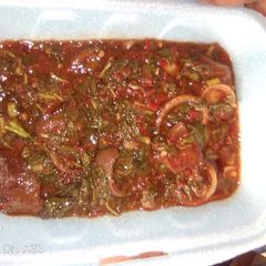 A picture of Vegetable soup.