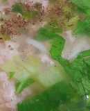 Bánh canh nấu thịt xay