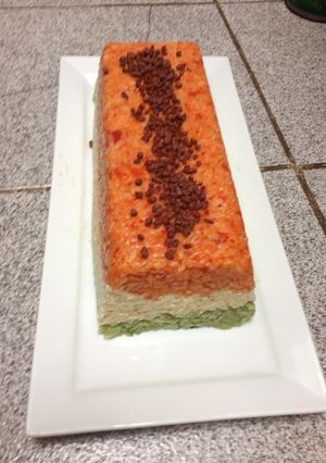 Una foto de Arroz tres colores
