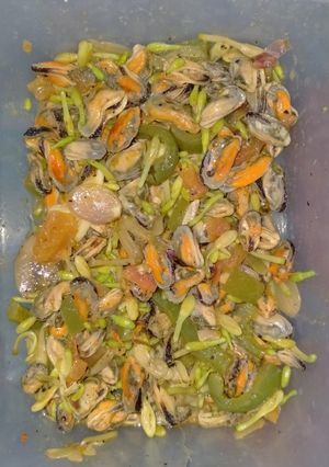 Foto resep Tumis Bunga Pepaya Kerang Paprika