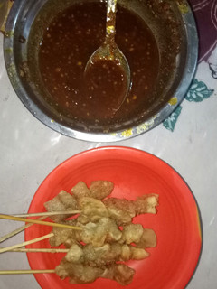 Foto resep Sate pentol udang kriuk