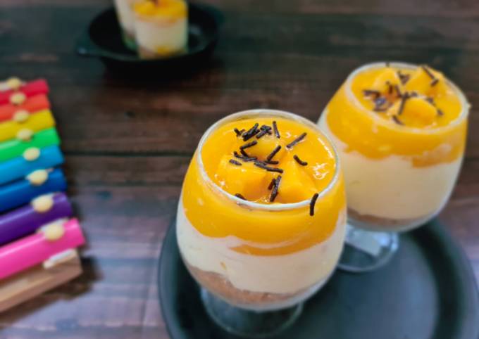 Recipe of Perfect No bake mango cheese cake