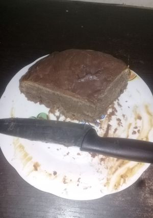 Una foto de Torta de chocolate con ingredientes de Supermercados Aquí