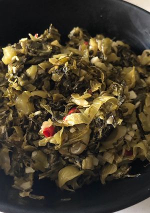 炒酸菜 的食譜成品照片