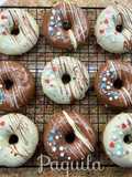 🍩 Donas de Manzana y Canela horneadas 🍩