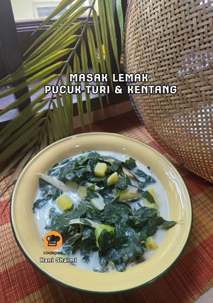 Gambar 28:5:26 - Masak Lemak Pucuk Turi & Kentang