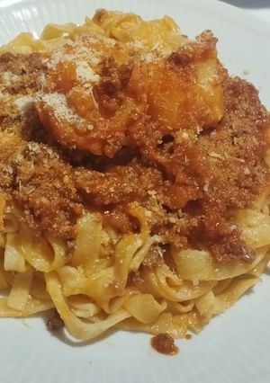 Una foto de Fideos caseros