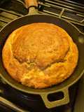 Sourdough Skillet Corn Bread