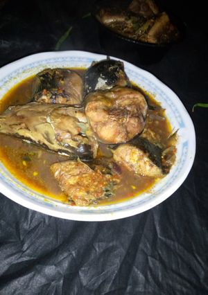A picture of Fish pepper soup.