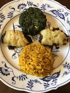 A picture of California Farm Pollock Fish Dinner.