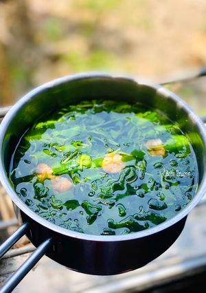Hình của món Canh Rau Nấu Tôm Cho Bé.