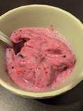 Nice cream aux fruits rouges