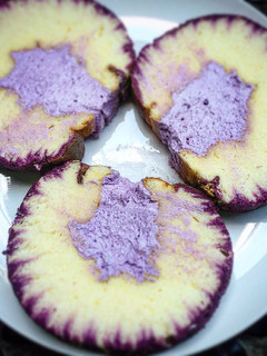 Foto resep Blueberry hurricane Swiss roll cake