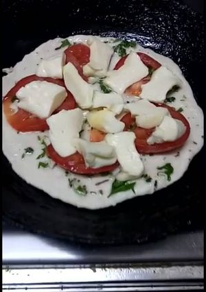 Una foto de Pizza en Sartén !