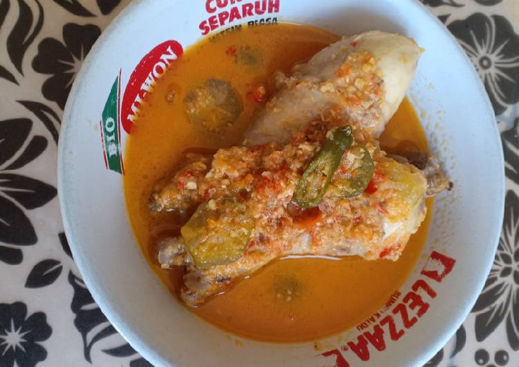 Resep Garang asem ayam khas solo tanpa santan, Lezat Sekali