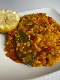 Una foto de Arroz con verdura