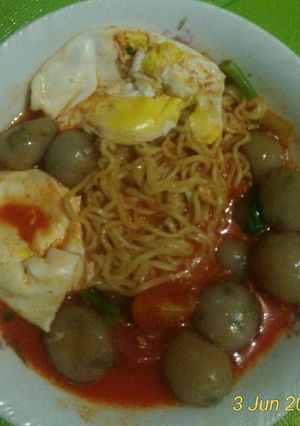 Foto resep Sblak mie hot. Cilok isi ayam lumer